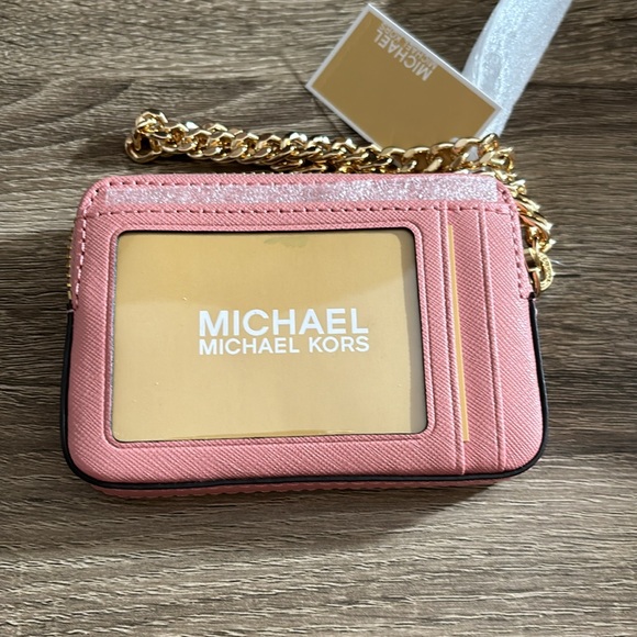 MK Medium Chain Card Wallet NWT - Picture 2 of 7